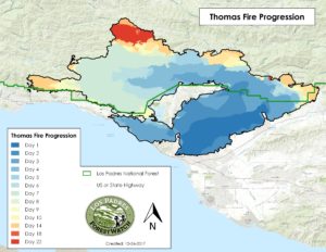 Thomas Fire Los Padres Forestwatch