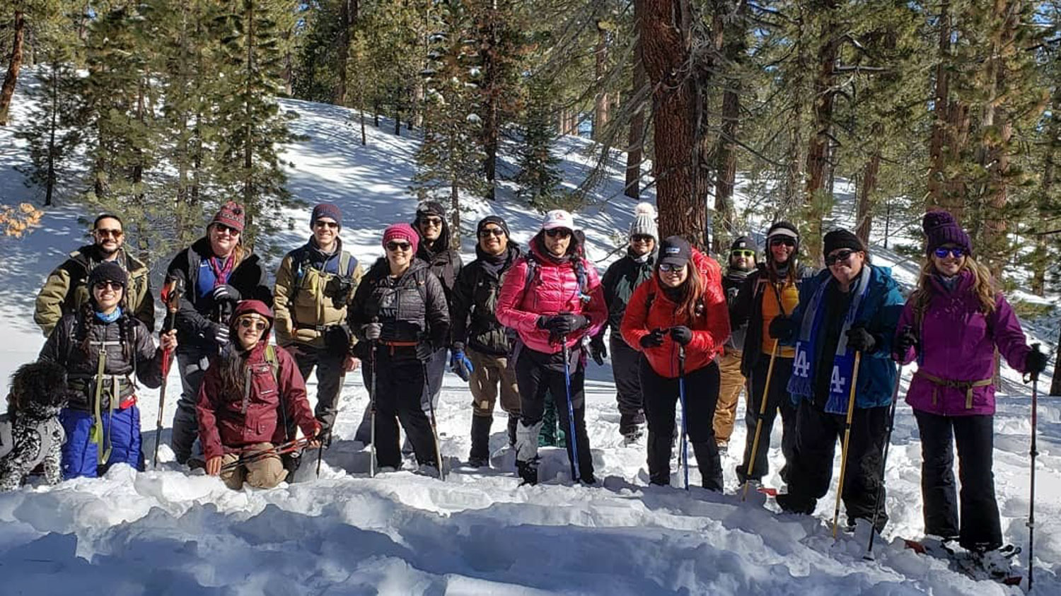2019 Snowshoeing Group